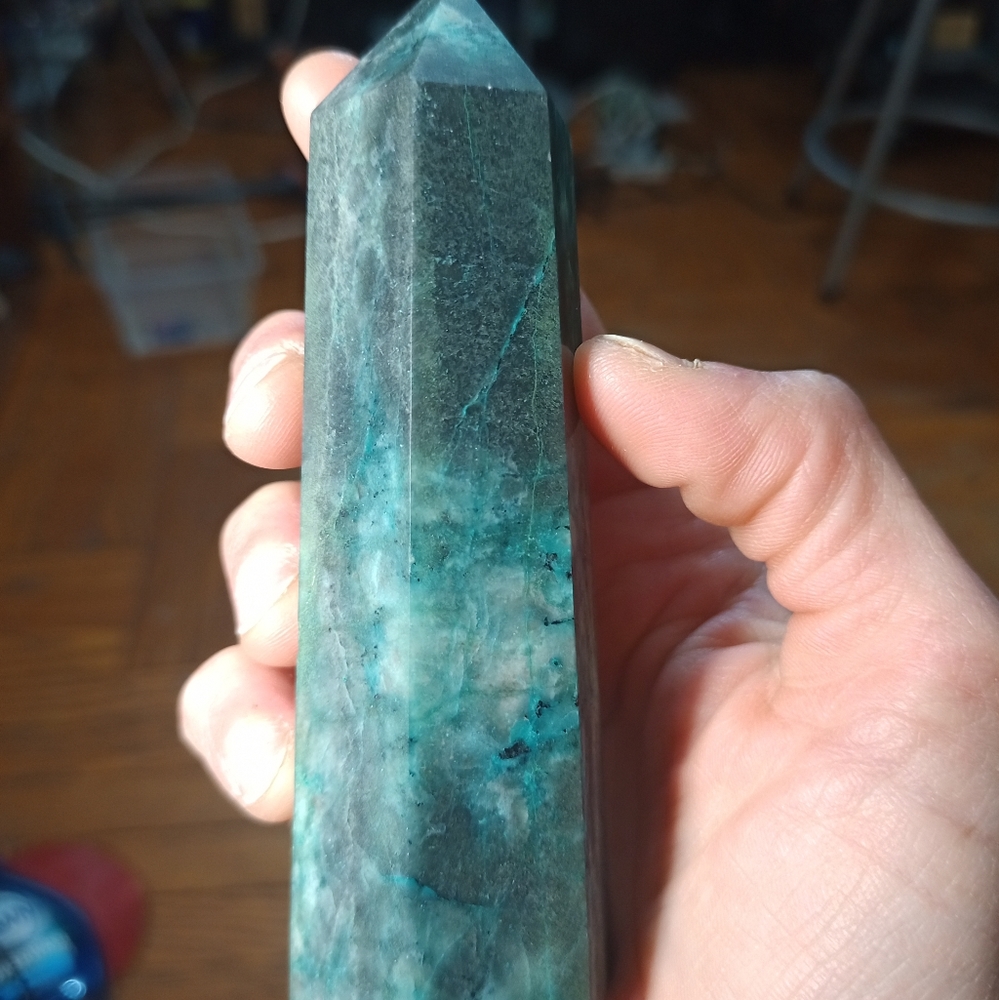 chrysocolla tower